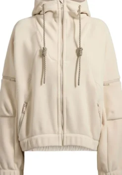 Range bonded fleece jakke m. hætte - Shell