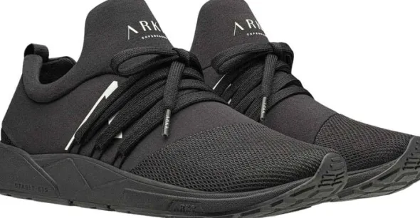 Raven Mesh All Black White