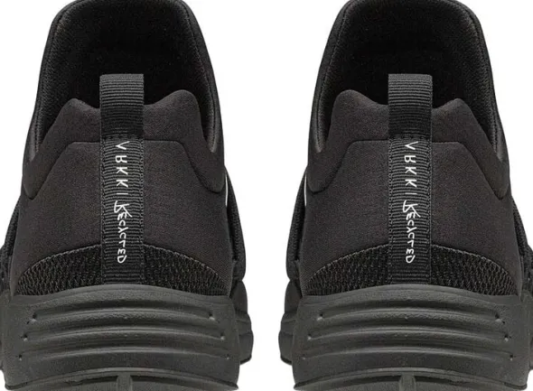 Raven Mesh All Black White