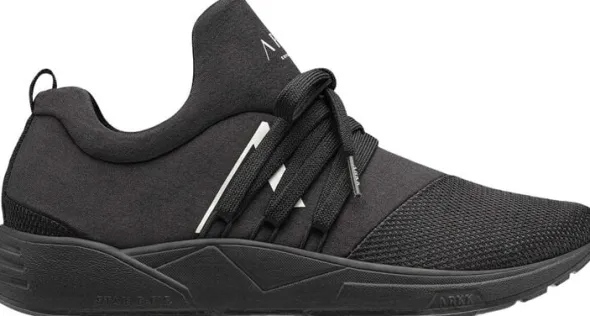 Raven Mesh All Black White