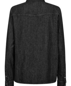 REGULAR_WESTERN_SHIRT BLACK_DARKS