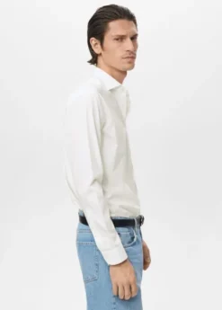 Regular-fit 100% cotton shirt