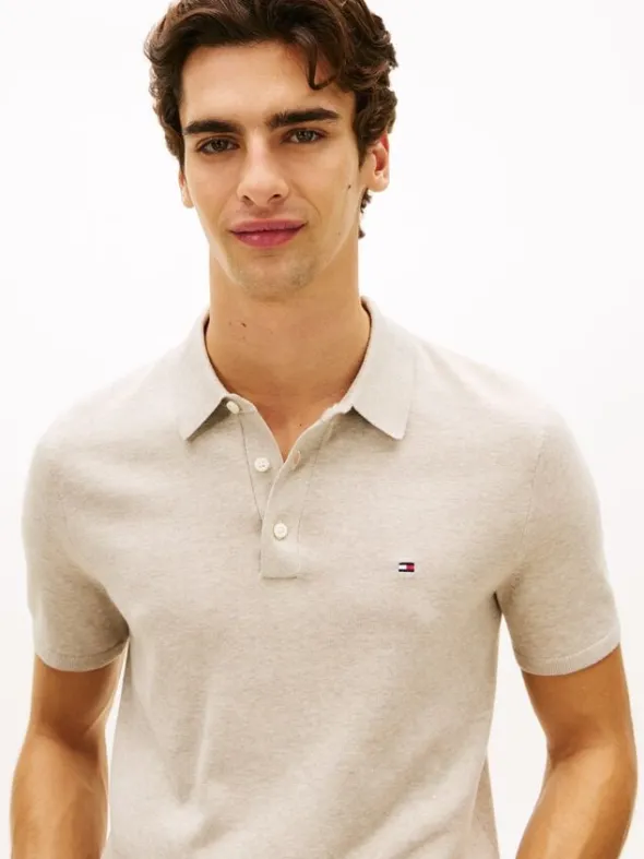 Regular Fit Knit Polo Shirt