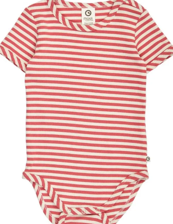Rib stripe s/s body
