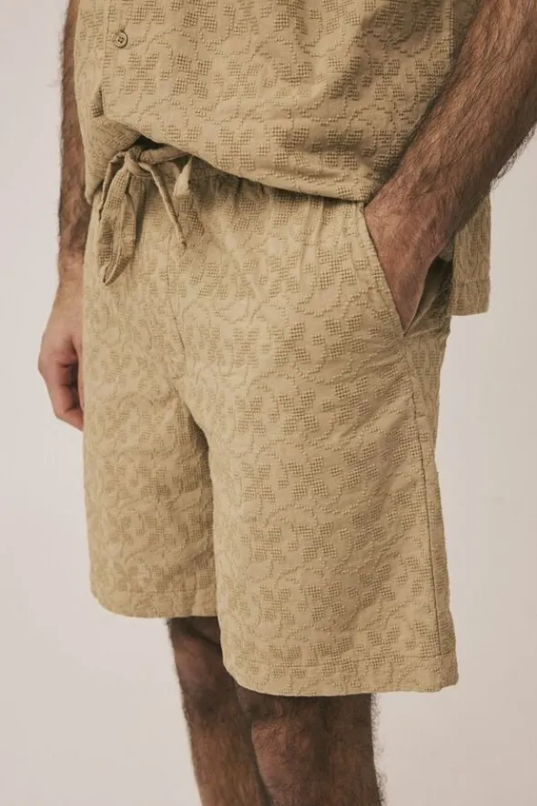 Ripley 4 broderie shorts GOTS