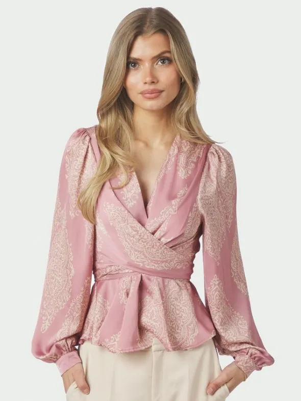 Rista Paisley Drop Blouse
