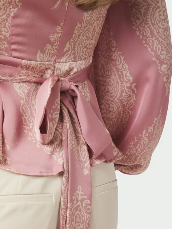 Rista Paisley Drop Blouse