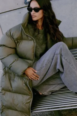 Riya Long Puffer Jacket