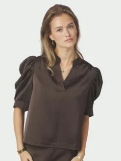 Roella Heavy Sateen Blouse