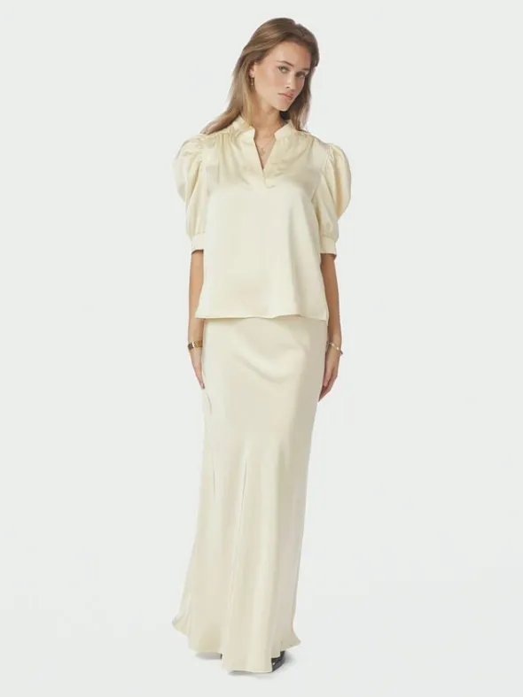Roella Heavy Sateen Blouse