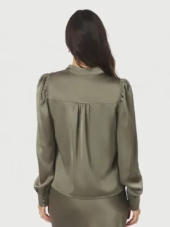 Rosslyn Heavy Sateen Blouse