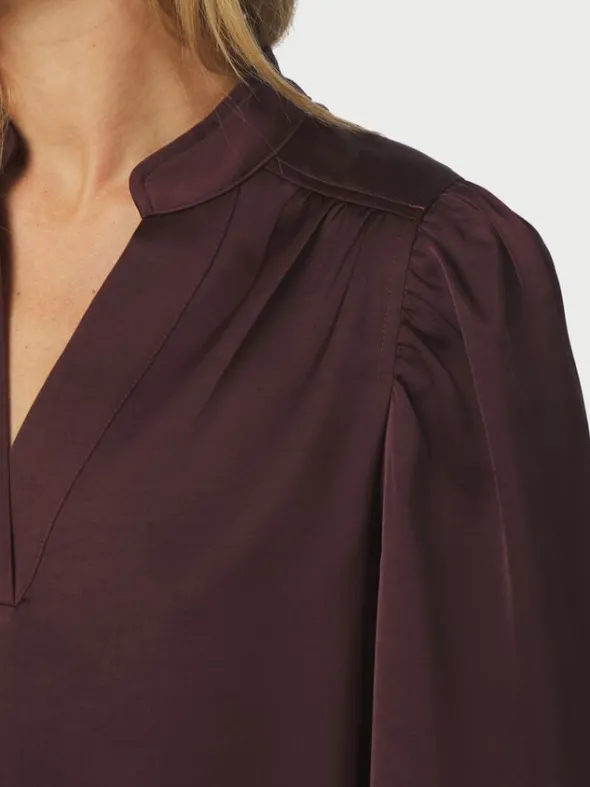 Rosslyn Heavy Sateen Blouse