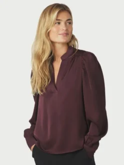 Rosslyn Heavy Sateen Blouse