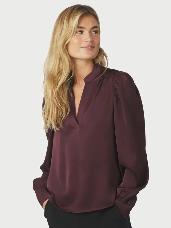 Rosslyn Heavy Sateen Blouse