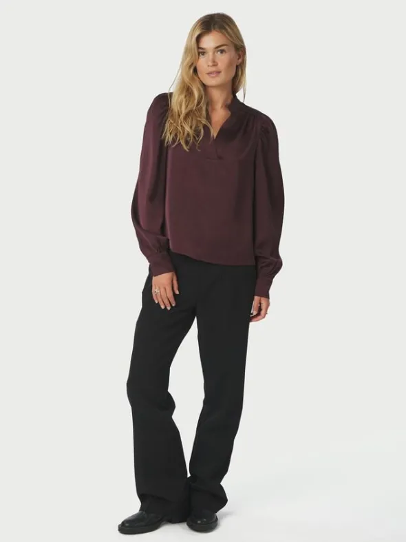 Rosslyn Heavy Sateen Blouse