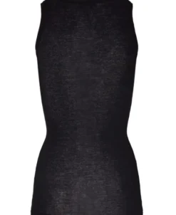 Round collar tank top