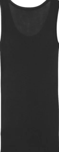Round collar tank top