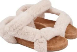ROVENNA - SHEARLING TRECKING SANDAL