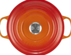 Rund støbejernsgryde 5,3L Volcanic