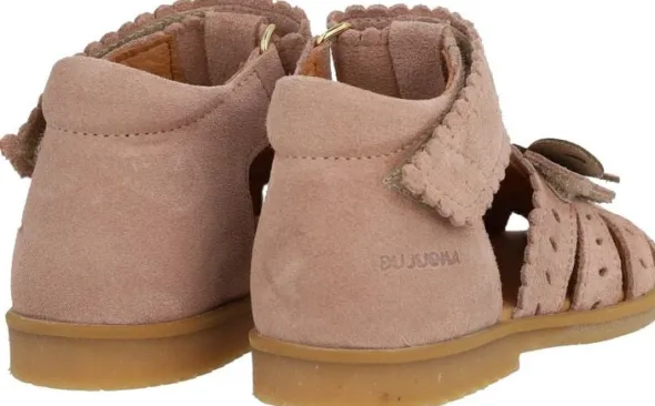 Sandal med sommerfugl og dobbelt velcro