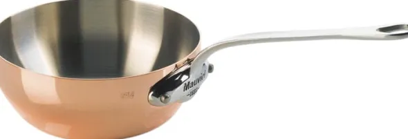 Sautépanna rundad M'150S 3,2 liter Koppar/Stål