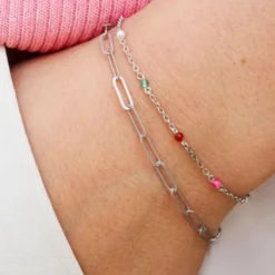 Scarlett bracelet colors - silver