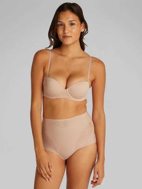 SCULPTED FIRM MESH BRIEF