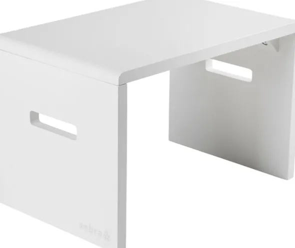 Sebra Skammel, classic white