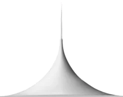 Semi Pendant - ¯47 (Shade: White Semi Matt)