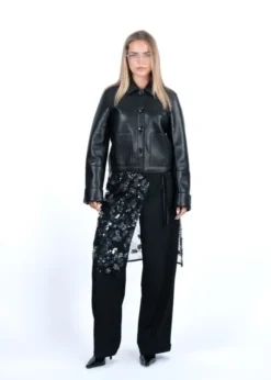 Sequin Wrap Skirt