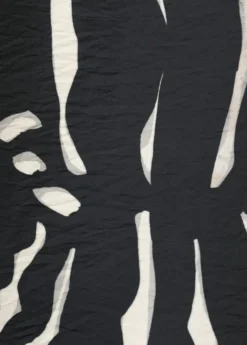 Short zebra print dress