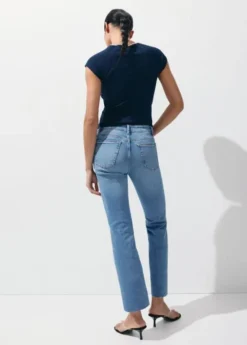 Sienna flared cropped jeans