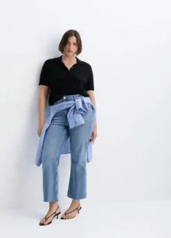 Sienna flared cropped jeans