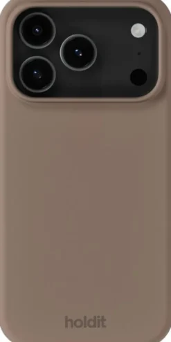 Silicone Case iPhone 17 Pro Mocha Brown