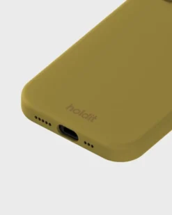 Silicone Case iPhone 17 Warm Olive
