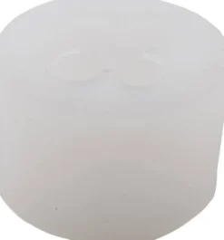 Silikoneform, Firkant med bobler, H: 4 cm.