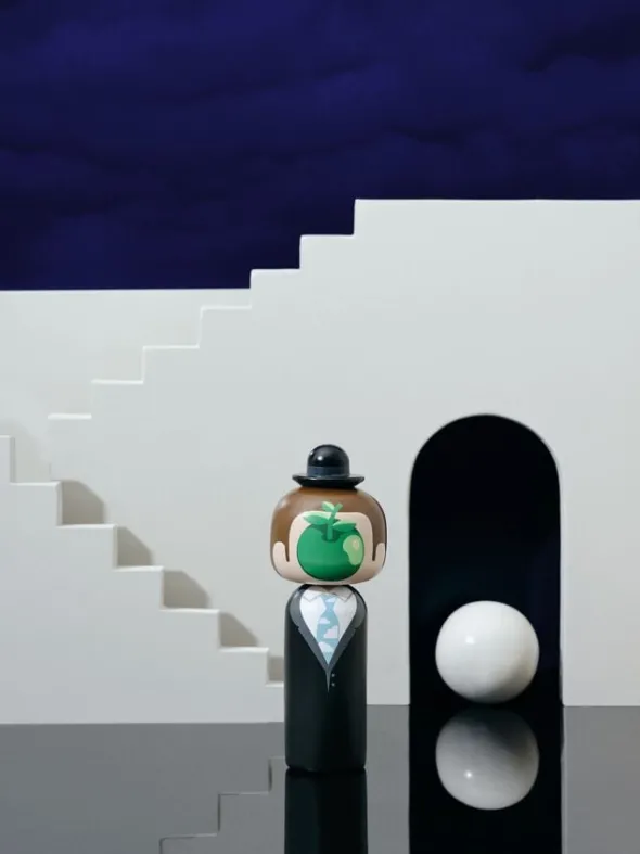 Sketch.inc. - Kokeshi |René Magritte, 16,8 cm 1:1
