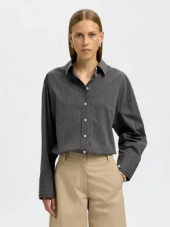 SLFDAN LS OVERSIZED SHIRT EX