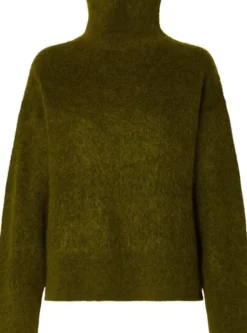 SLFMIRA MOHAIR LS KNIT HIGH-NECK