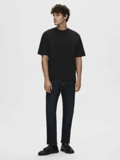SLHLOOSEOSCAR SS O-NECK TEE NOOS