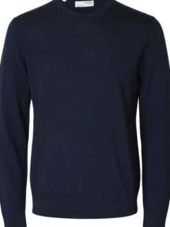 SLHTRAY LS KNIT MERINO CREW NECK NO