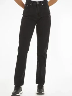 Slim straight jeans