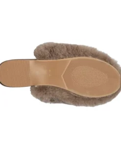 Slipper in Real sheepskin - Cocoa Creme