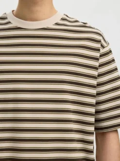 SLMRELAXASPEN 2-PLY STRIPE SS NOOS