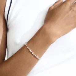 SLOAN bracelet silver-plated
