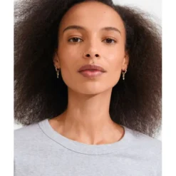 SLOAN earrings gold-plated