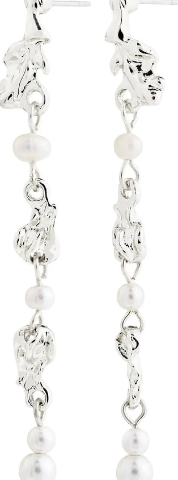 SLOAN pearl earrings silver-plated