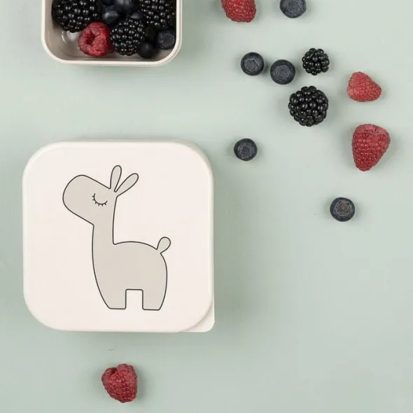 Snackbokse 3 stk. Lalee Sand mix