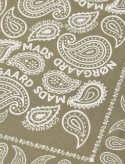 Soft Cotton Paisley Scarf Solid