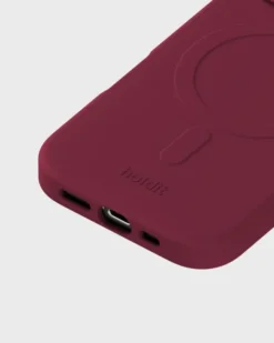 Soft Magsafe Case iPhone 16 Pro Max Red Velvet